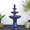 Glitzhome® 45" 3-Tier Ceramic Outdoor Fountain
